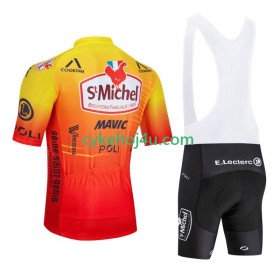 St Michel Auber 93 Mavic Cykeltrøje + Bib Cykelshorts 2024
